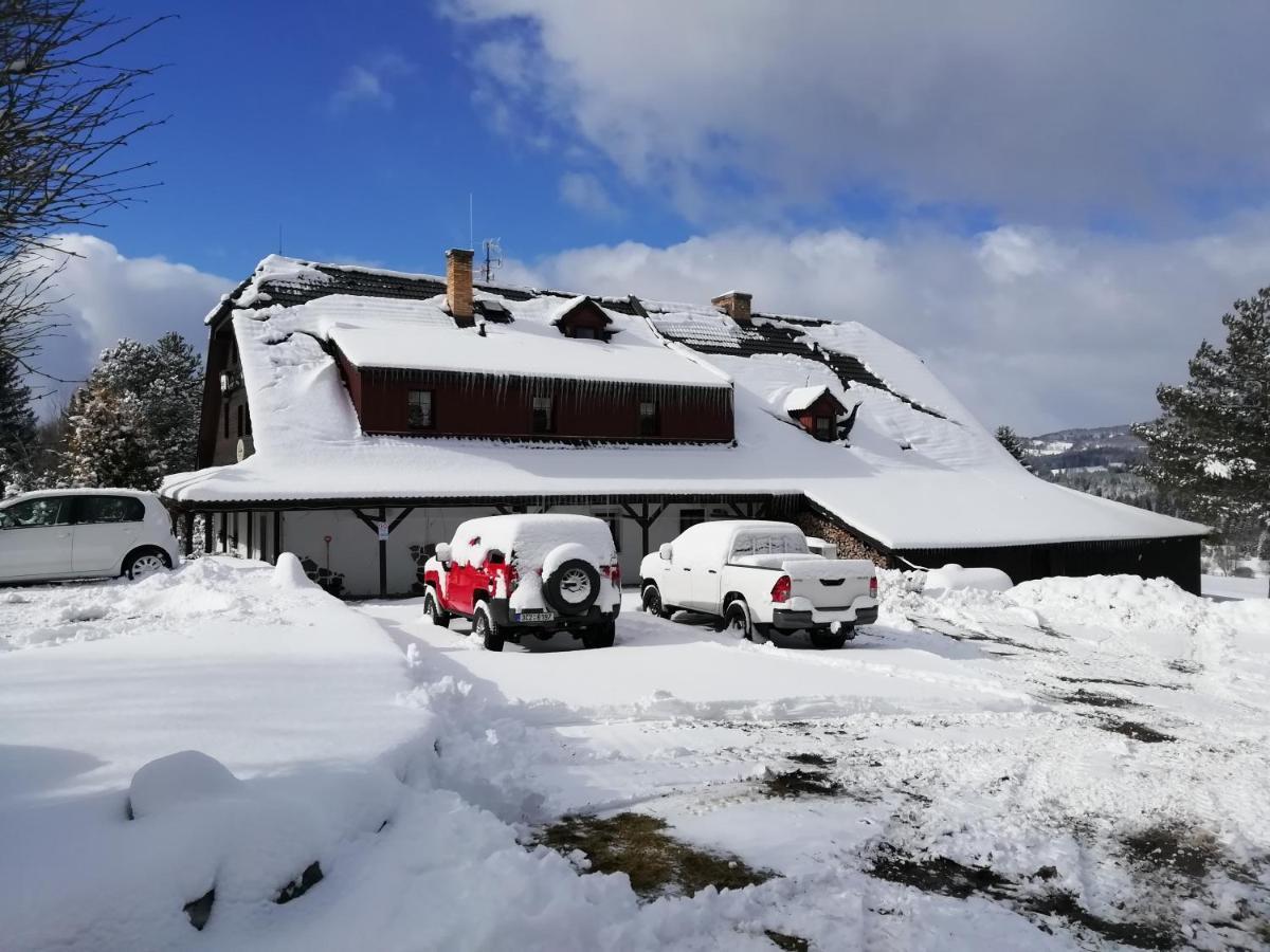 Penzion Farma U Mauritzů Stožec Esterno foto