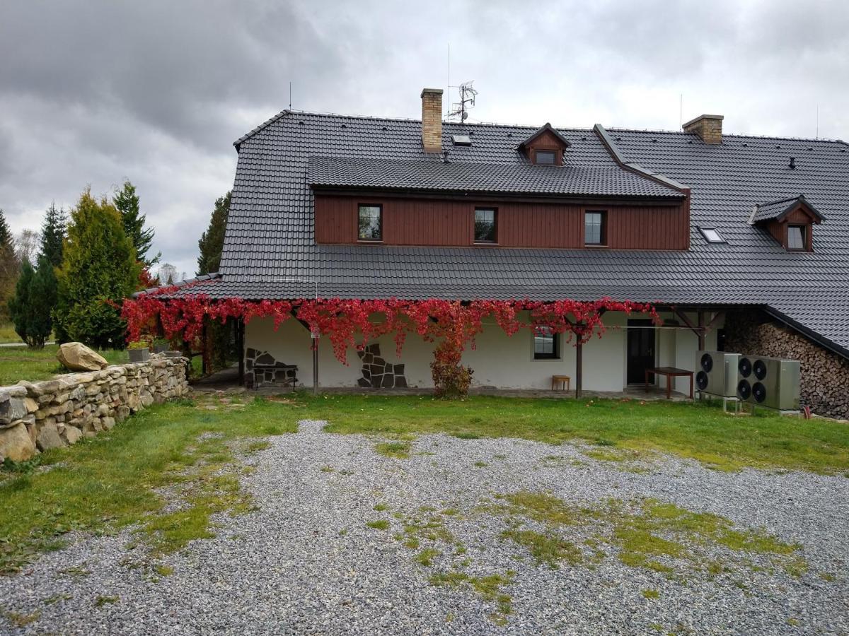 Penzion Farma U Mauritzů Stožec Esterno foto