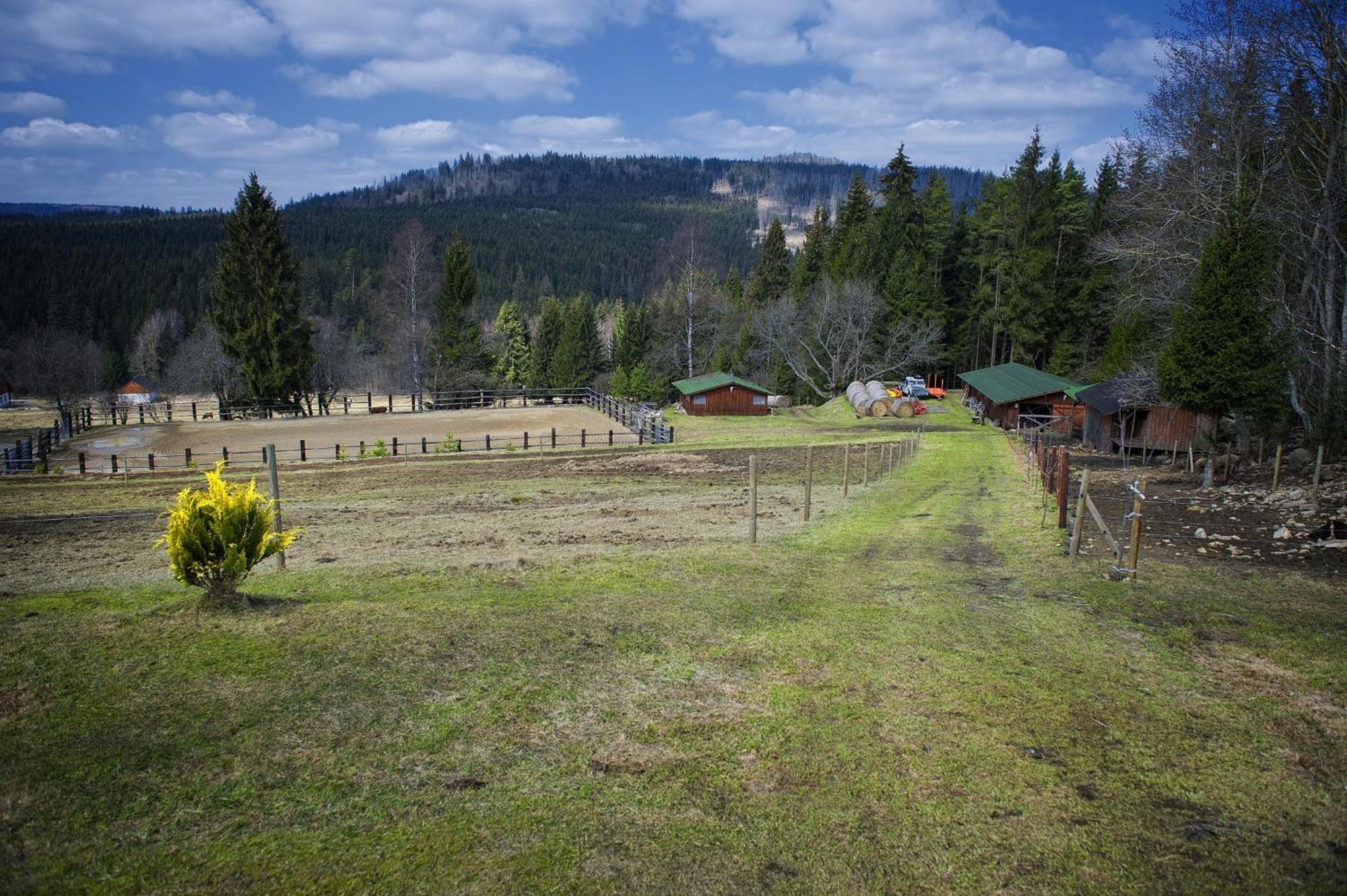 Penzion Farma U Mauritzů Stožec Esterno foto