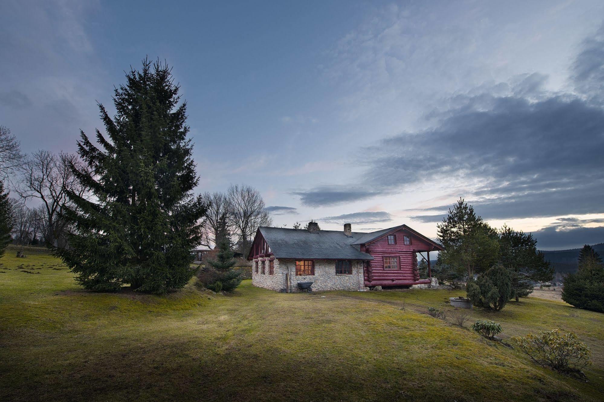 Penzion Farma U Mauritzů Stožec Esterno foto